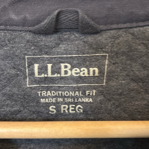 L.L. Bean Men's Quilted Jacket - Dark Gray - Picture 3 of 5